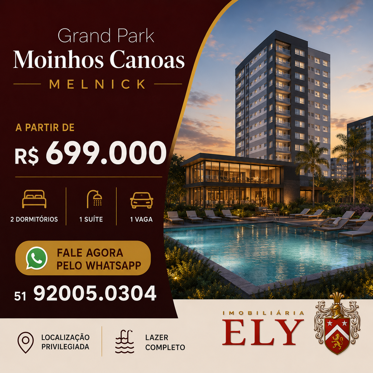 Grand Park Moinhos Canoas — Melnick